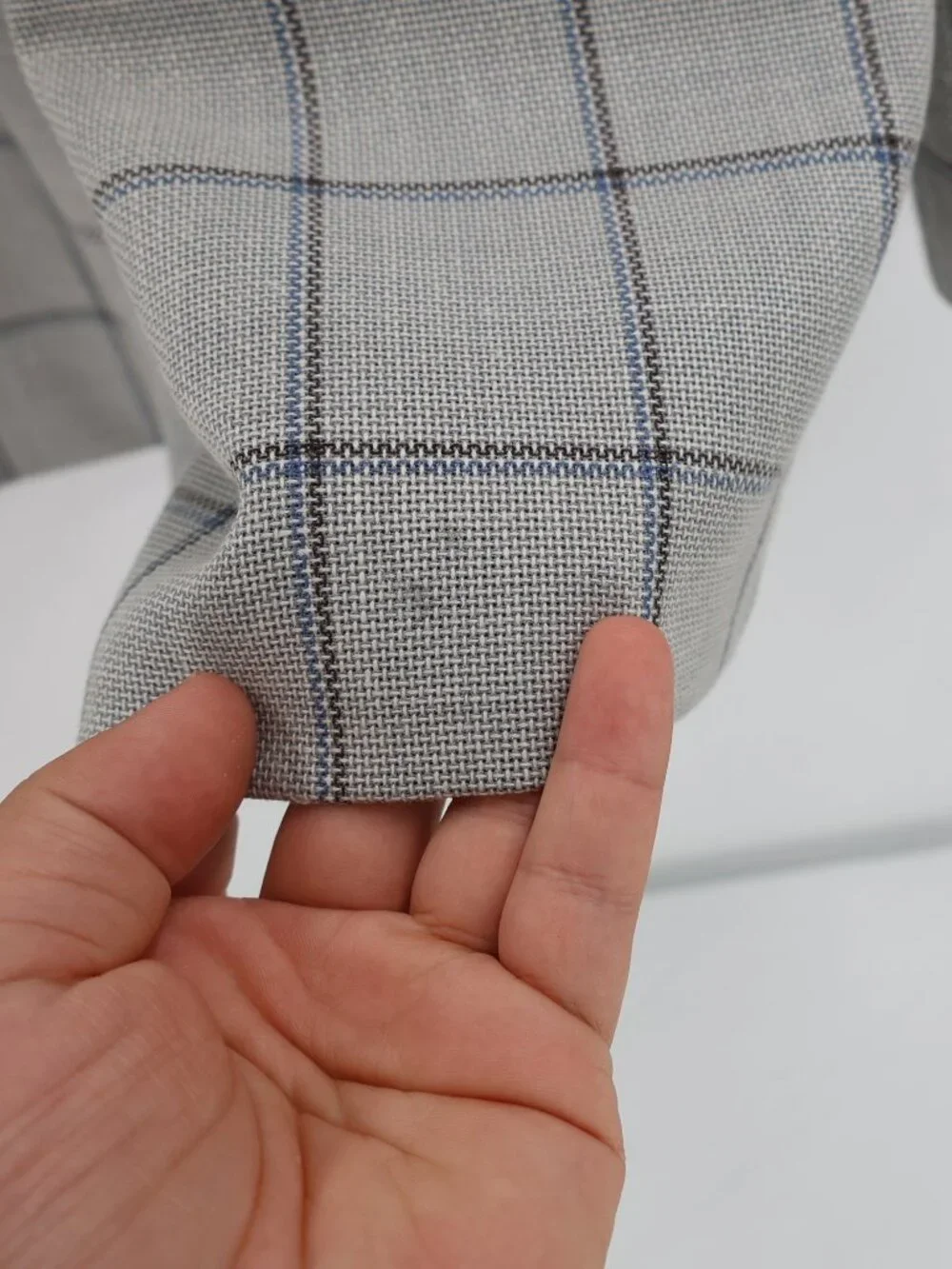 Stafford Sport Coat Mens 54 Big Short Seasonal Textures Wool Linen unstructured